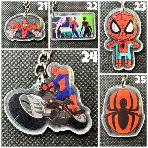 Spider-Man KBK Acrylic Keychains - Picture 6 of 10